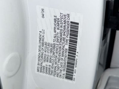 2026 Acura Integra w/A-Spec Technology Package