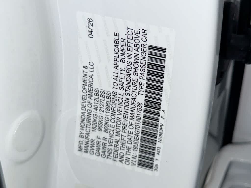 2026 Acura Integra w/A-Spec Technology Package