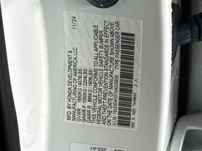 2025 Acura Integra w/A-Spec Package