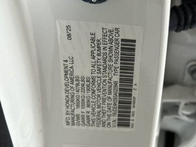 2025 Acura Integra w/A-Spec Package