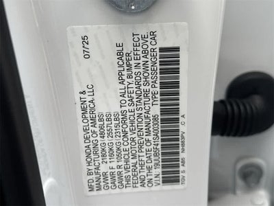 2025 Acura TLX with Technology Package