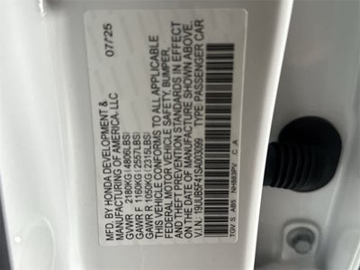 2025 Acura TLX with Technology Package