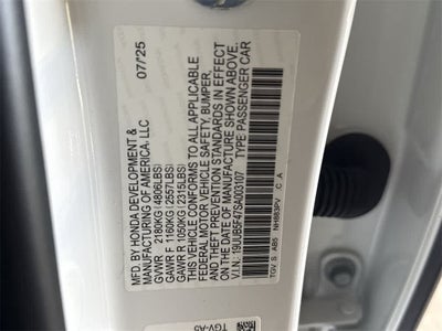 2025 Acura TLX with Technology Package