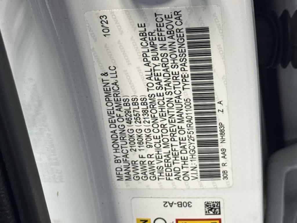 2024 Honda Accord Hybrid Sport