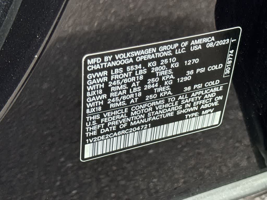 2024 Volkswagen Atlas Cross Sport 2.0T SE
