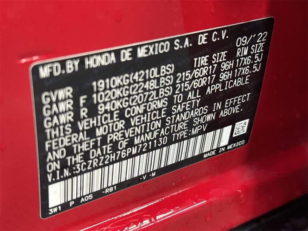 2023 Honda HR-V EX-L