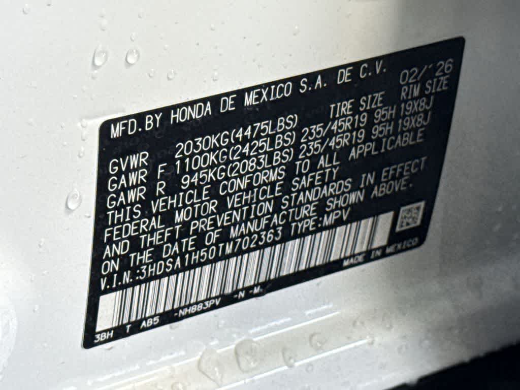 2026 Acura ADX w/A-Spec Package