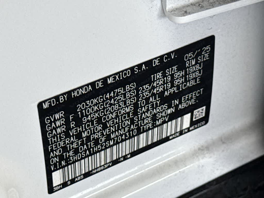 2025 Acura ADX w/A-Spec Package
