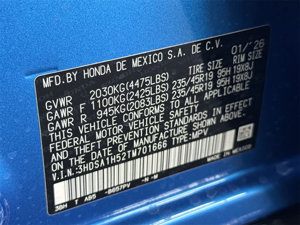 2026 Acura ADX A-Spec