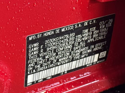 2026 Acura ADX w/A-Spec Package