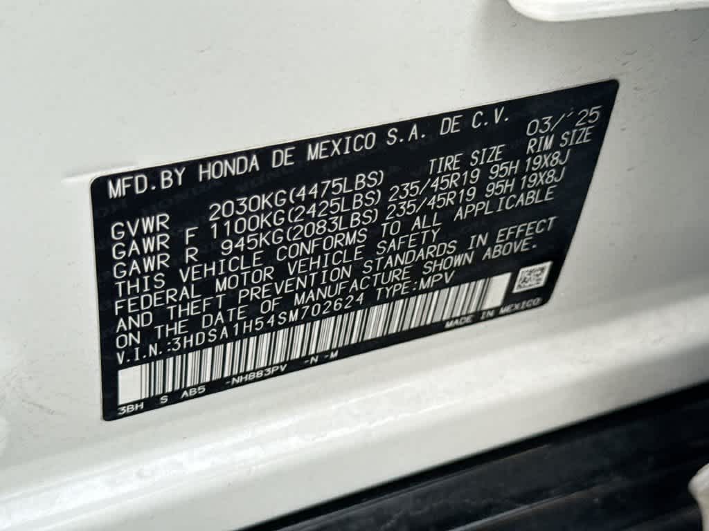 2025 Acura ADX w/A-Spec Package