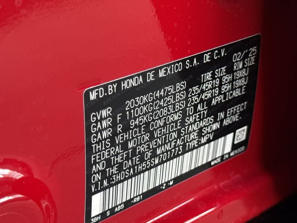 2025 Acura ADX w/A-Spec Package