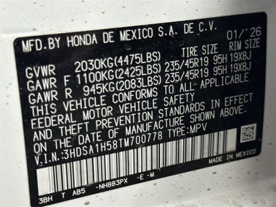 2026 Acura ADX A-Spec