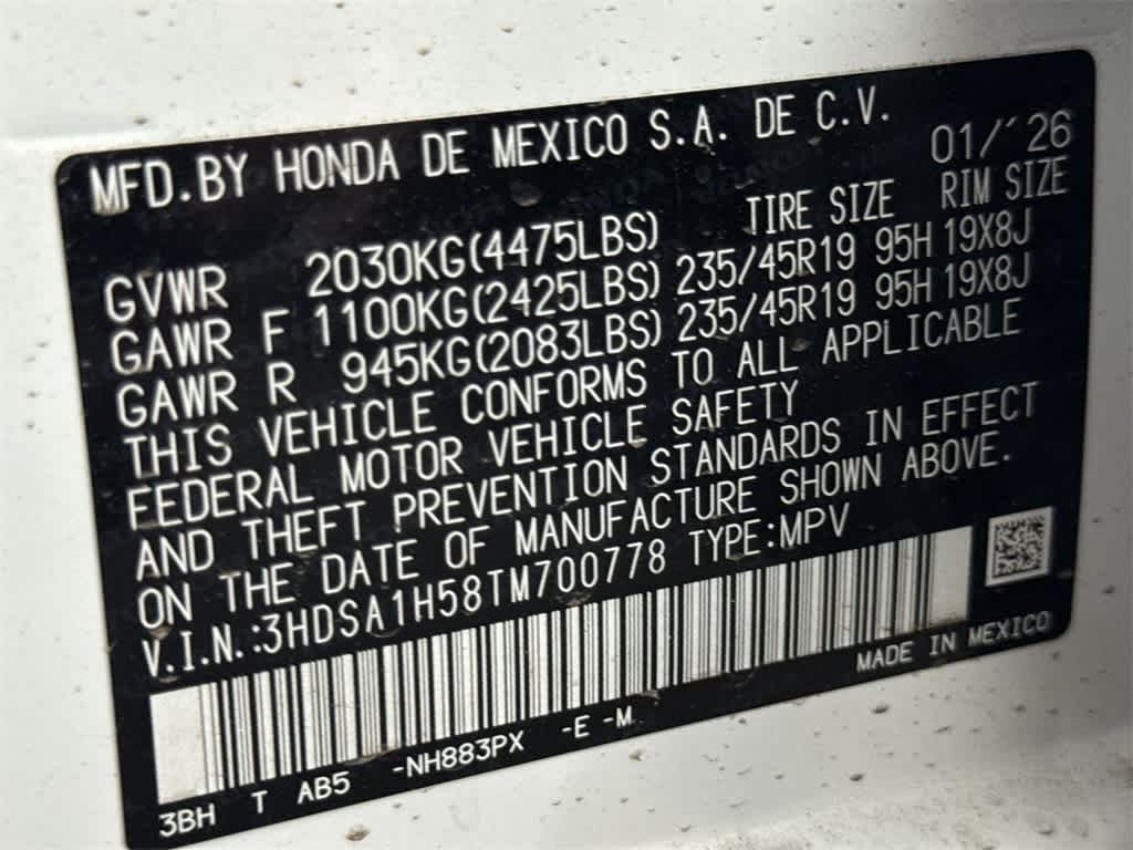 2026 Acura ADX A-Spec