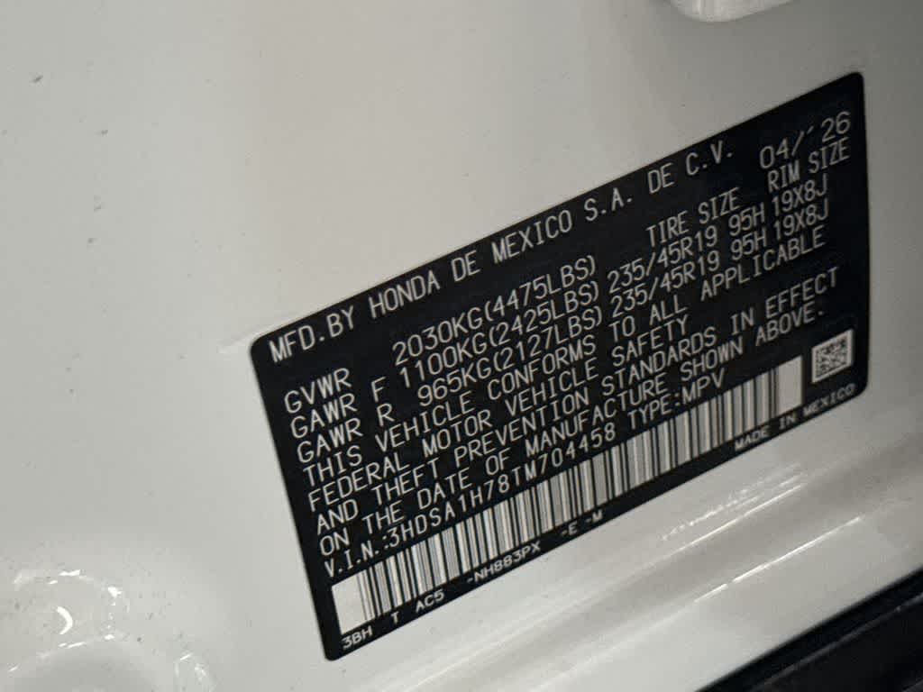 2026 Acura ADX w/A-Spec Advance Package