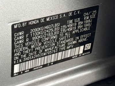 2025 Acura ADX w/A-Spec Package