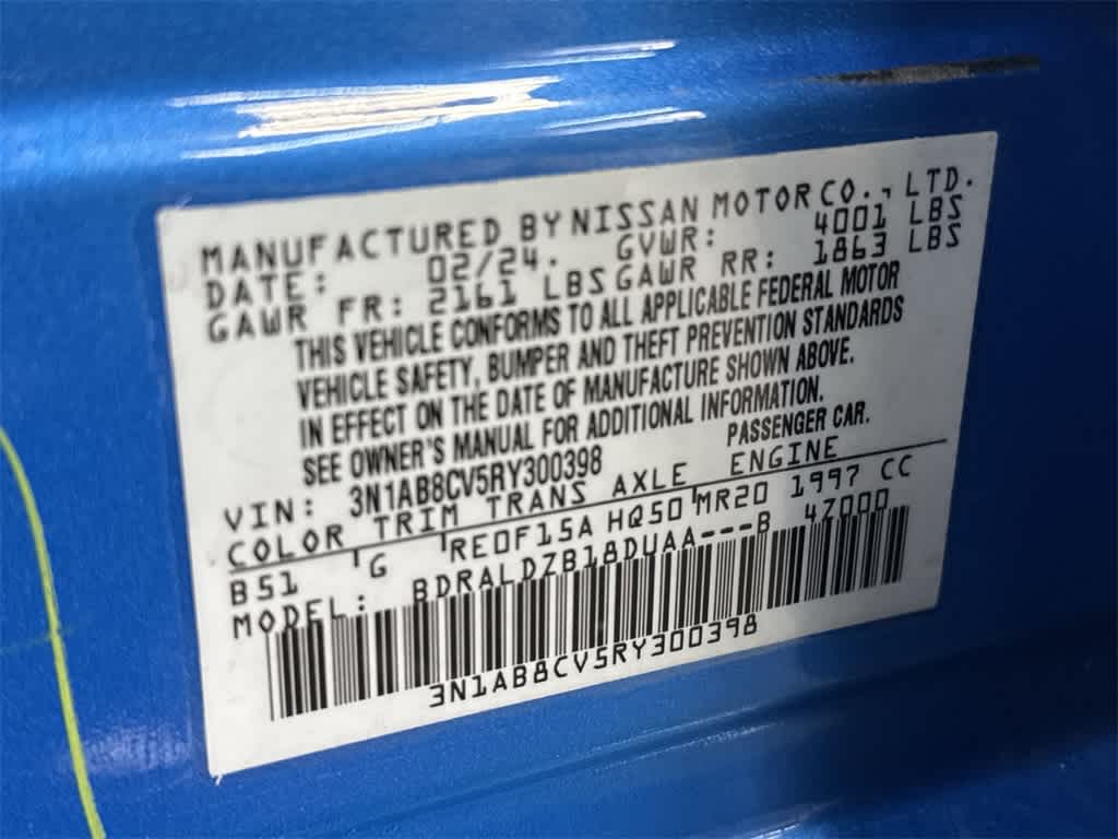 2024 Nissan Sentra SV