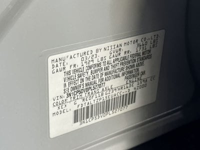 2023 Nissan Kicks SR