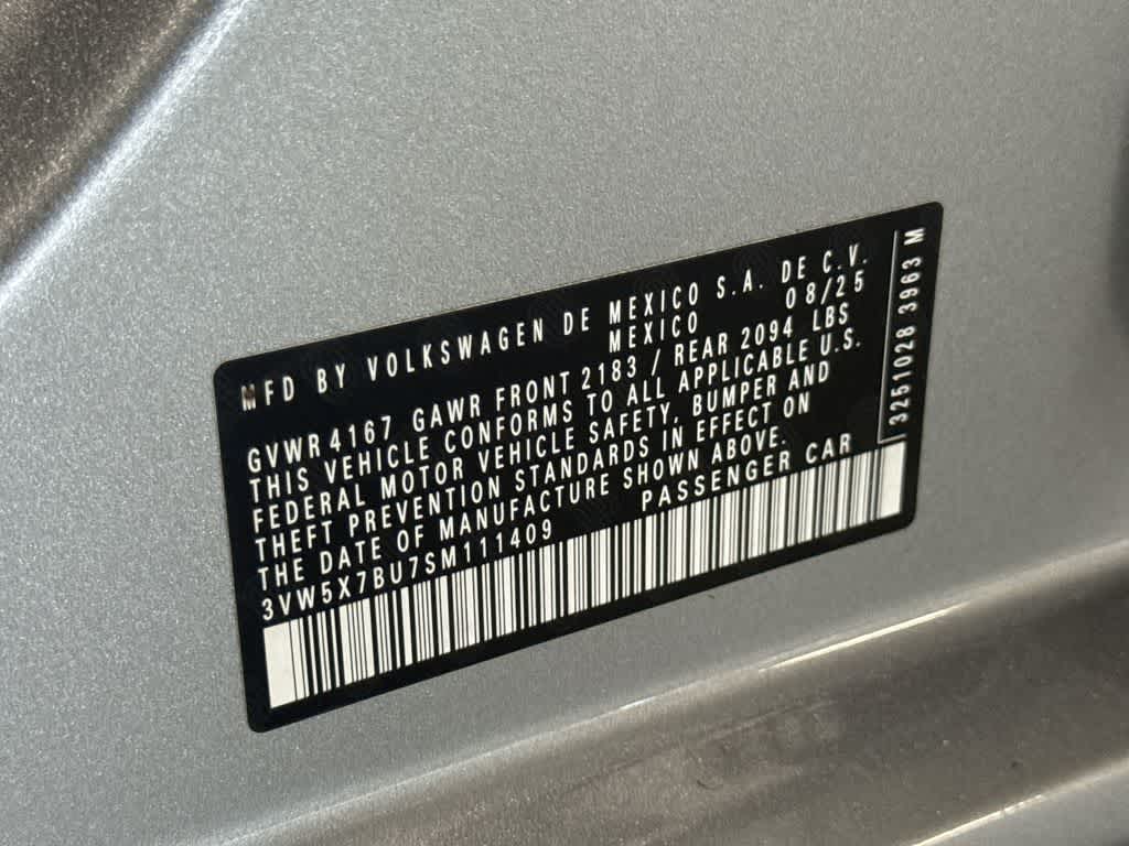 2025 Volkswagen Jetta S
