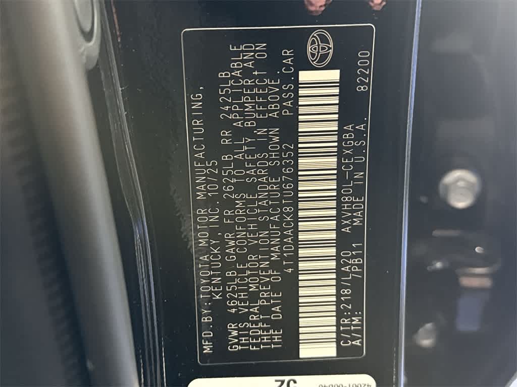 2026 Toyota Camry XLE