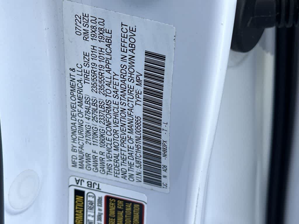 2022 Acura RDX w/Technology Package