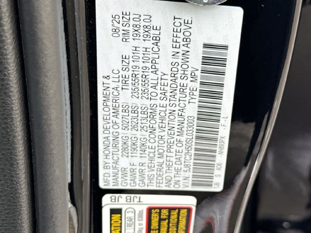 2025 Acura RDX w/Technology Package