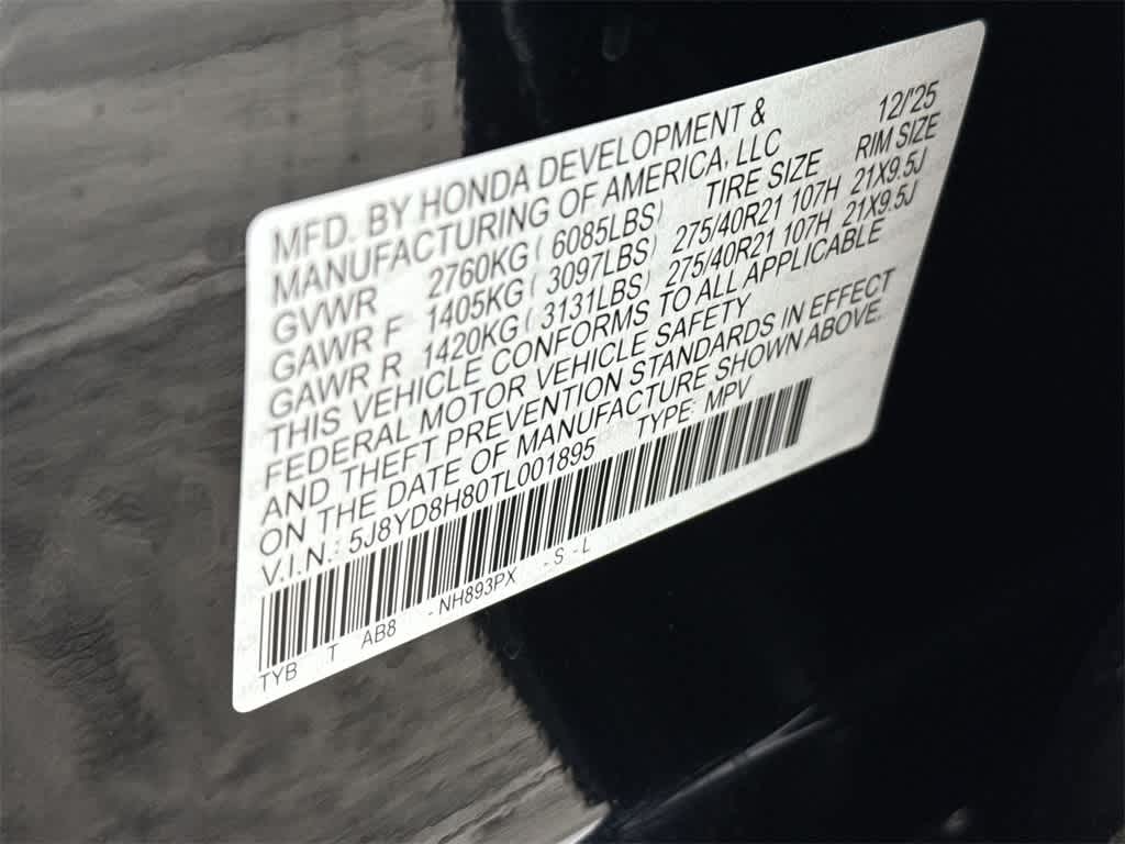 2026 Acura MDX Type S with Advance Package