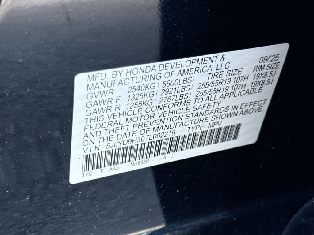 2026 Acura MDX FWD