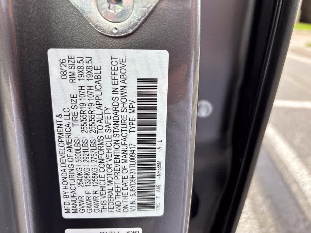 2026 Acura MDX FWD