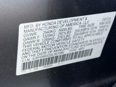 2025 Acura MDX FWD