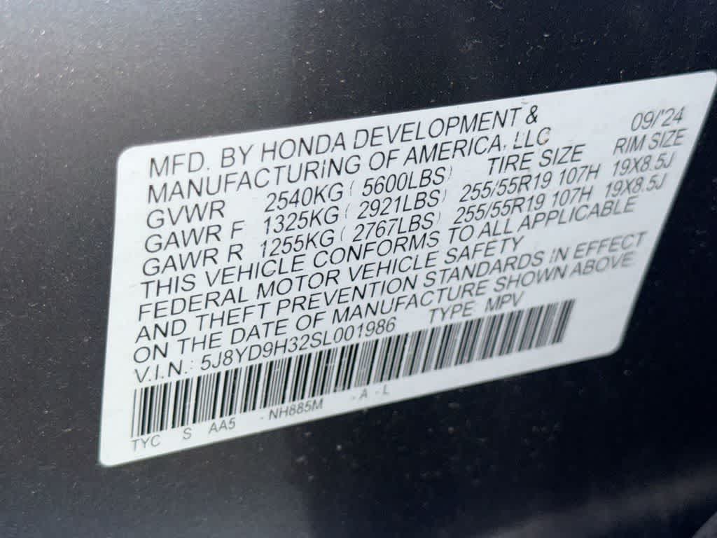 2025 Acura MDX FWD