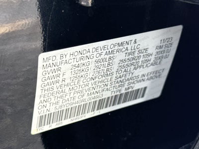 2024 Acura MDX w/Technology Package