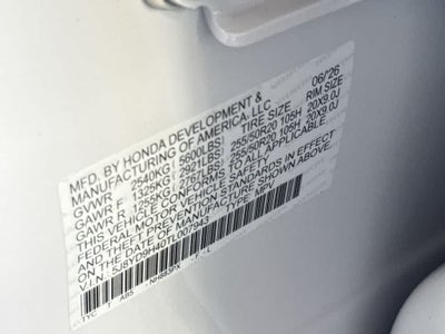 2026 Acura MDX w/Technology Package