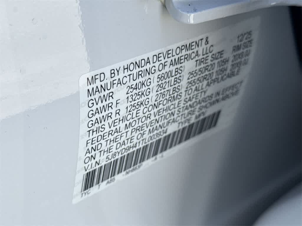 2026 Acura MDX with Technology Package