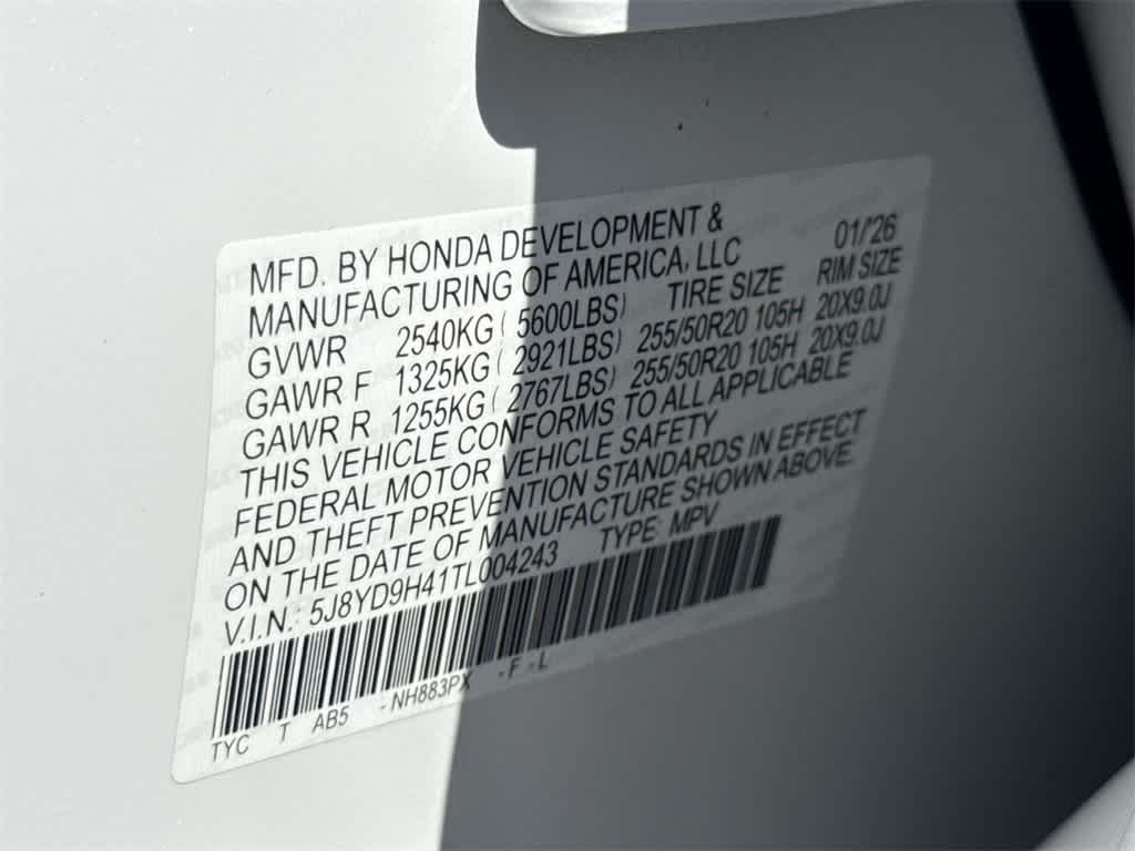 2026 Acura MDX with Technology Package