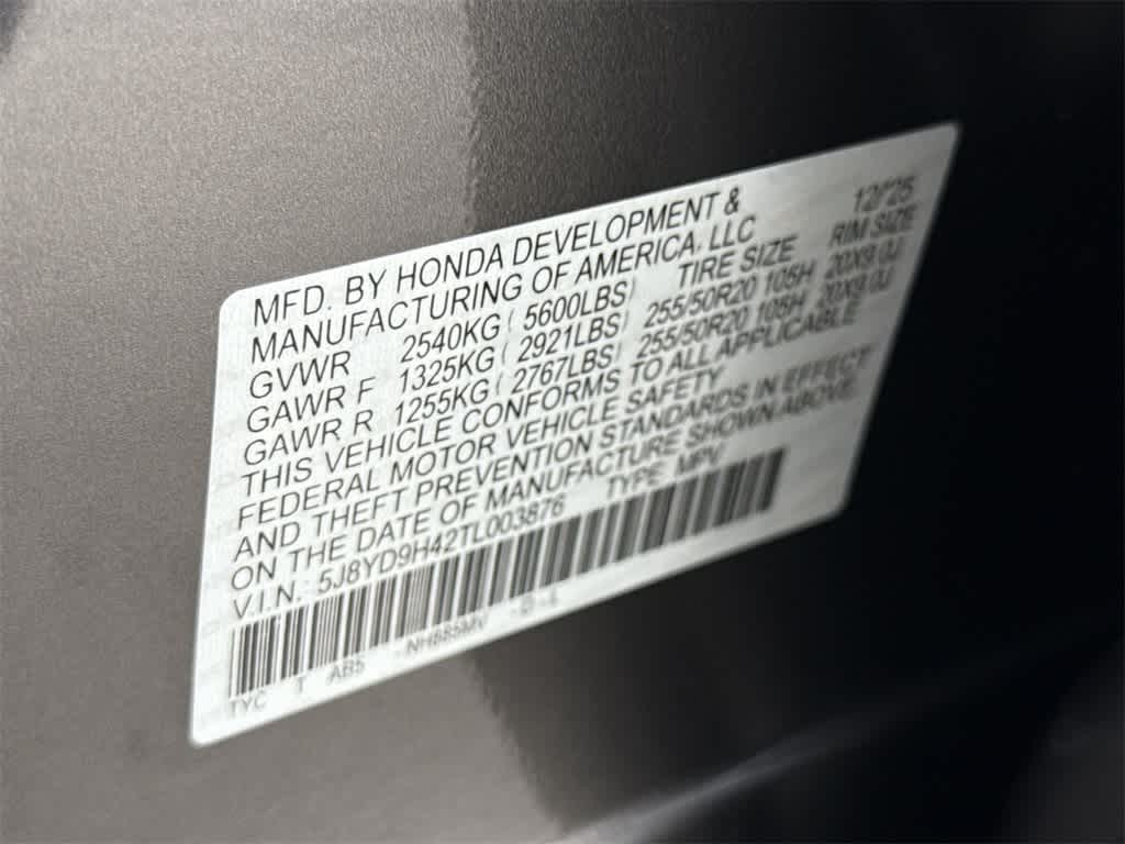 2026 Acura MDX with Technology Package