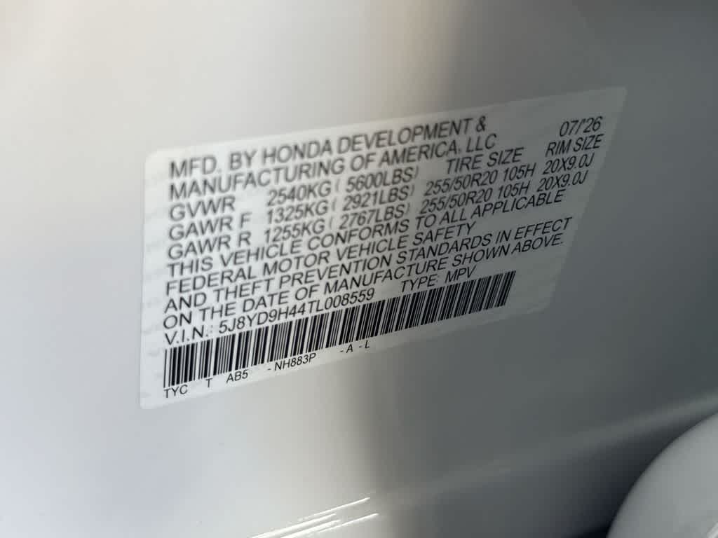 2026 Acura MDX with Technology Package
