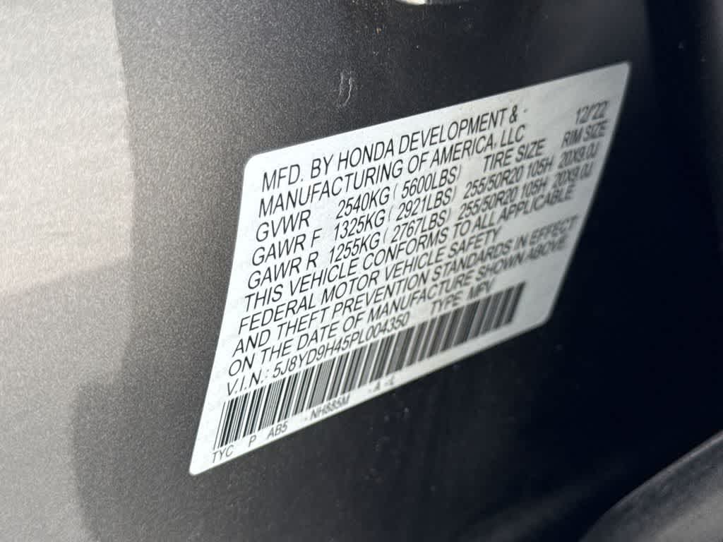 2023 Acura MDX w/Technology Package