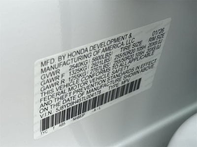 2026 Acura MDX with Technology Package