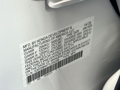 2026 Acura MDX w/Technology Package