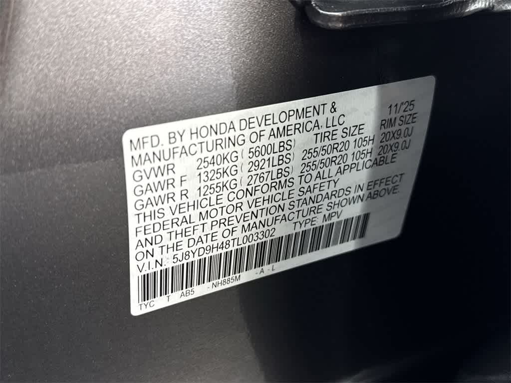 2026 Acura MDX with Technology Package