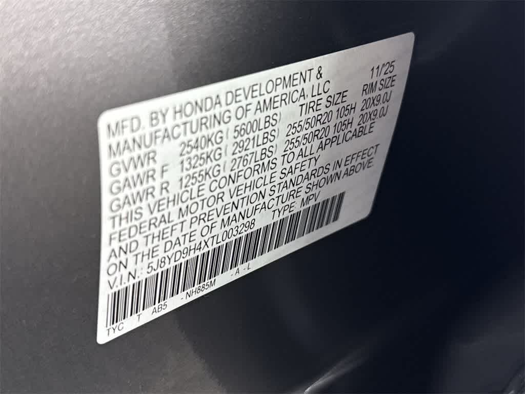 2026 Acura MDX with Technology Package