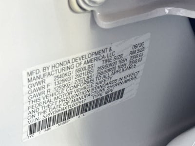 2026 Acura MDX w/Technology Package