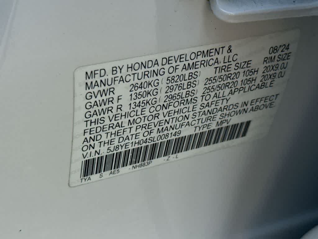 2025 Acura MDX w/A-Spec Package