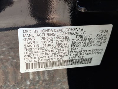 2026 Acura MDX w/A-Spec Package