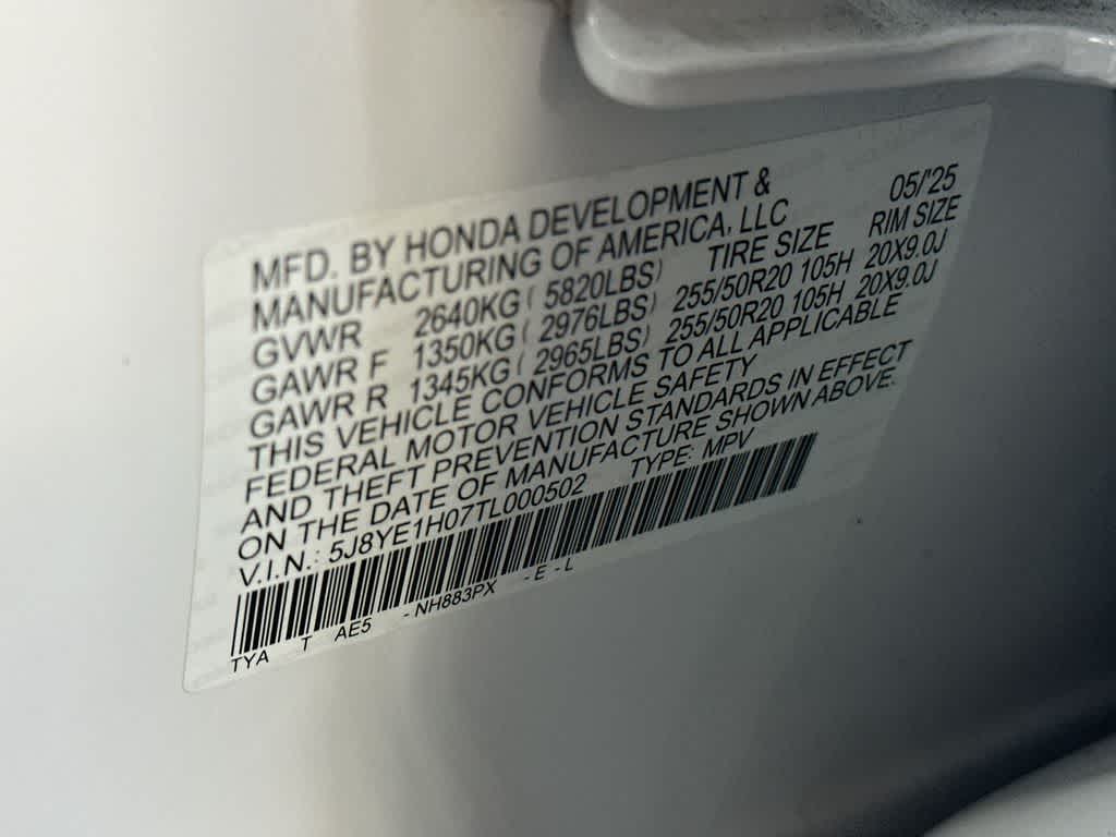 2026 Acura MDX w/A-Spec Package