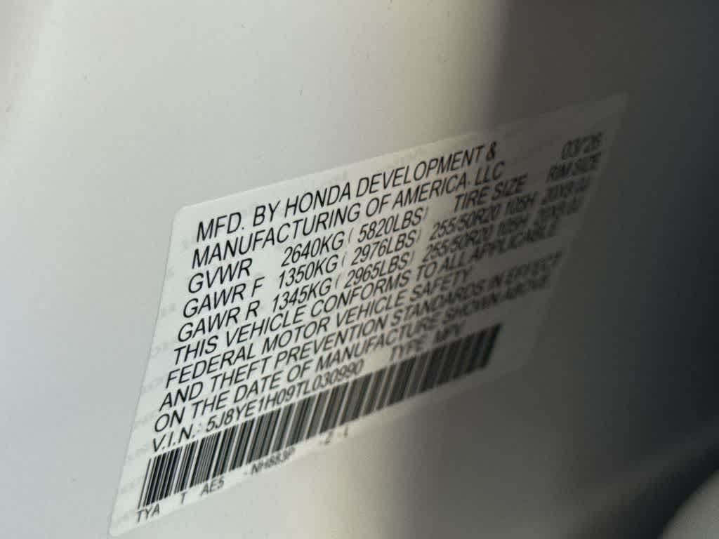 2026 Acura MDX w/A-Spec Package