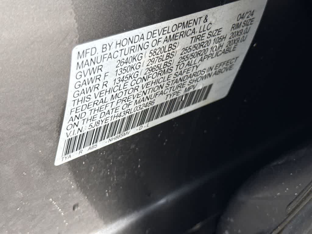 2024 Acura MDX w/Technology Package