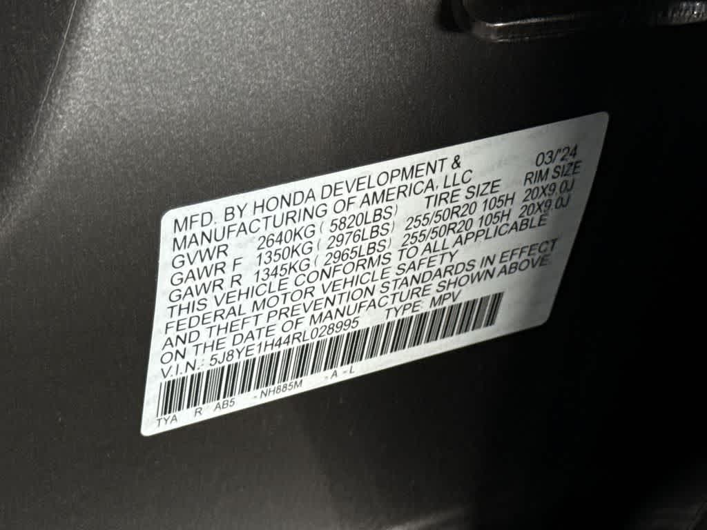 2024 Acura MDX w/Technology Package