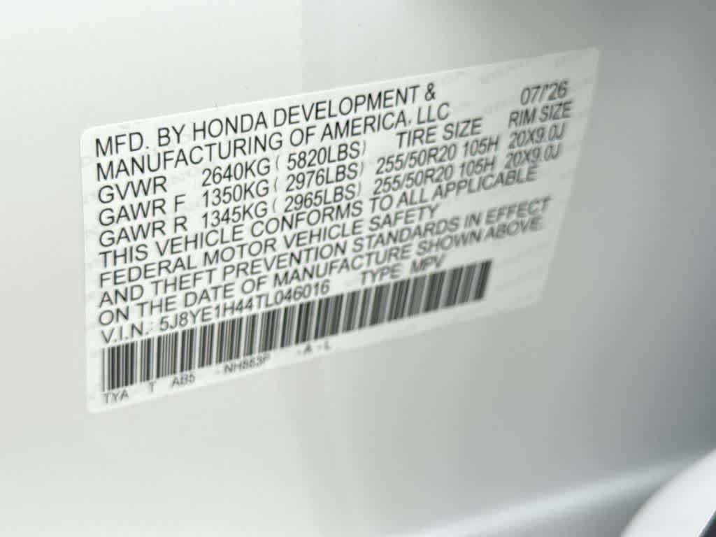 2026 Acura MDX with Technology Package